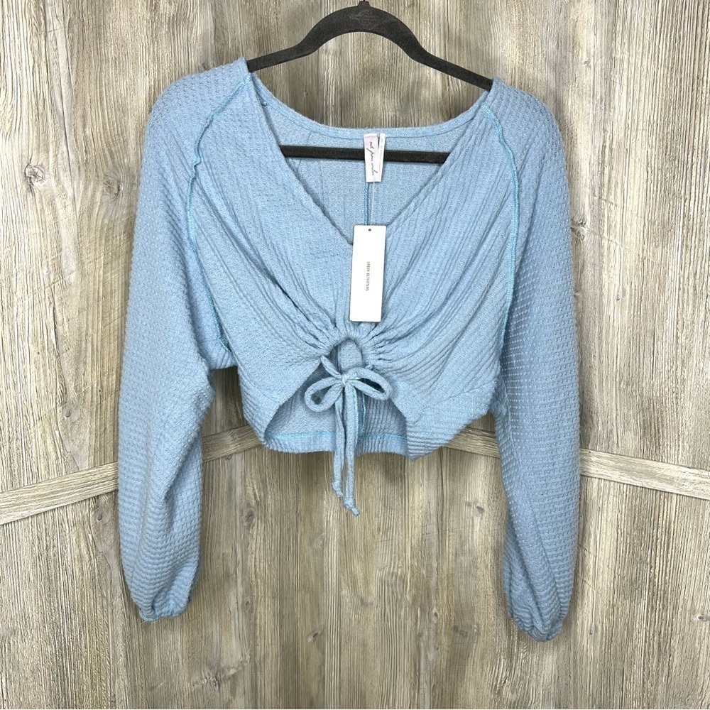 Out From Under Sadie Long Sleeve Crop Top